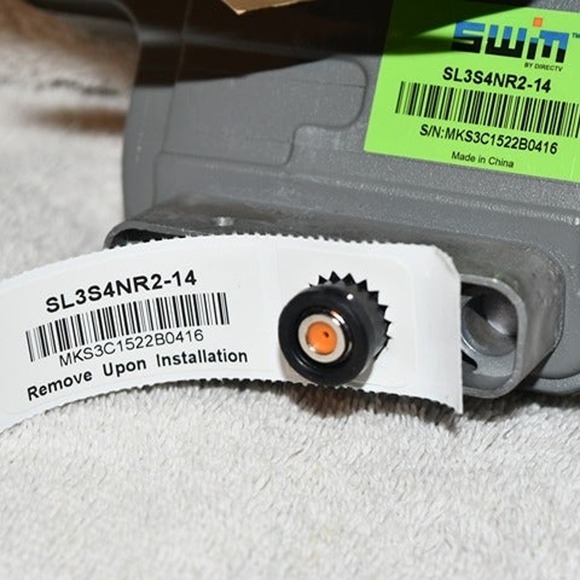 DirecTV SWM LNB SL3S4NR2-14 SWM3 DTV LNBF Swim Satellite HD 101 103 99 New W4C - Picture 3 of 5